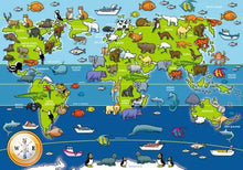 Load image into Gallery viewer, Ravensburger Animals of the World Giant Floor Puzzle - 60 Pieces Puzzle