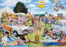 Load image into Gallery viewer, Ravensburger Festival of the Flower Children - 1000 Pieces Puzzle