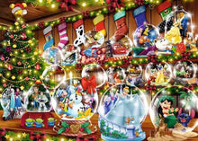 Load image into Gallery viewer, Ravensburger Disney Christmas Snowglobe Paradise - 1000 Pieces Puzzle