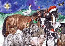 Load image into Gallery viewer, Ravensburger Christmas Farm - 1000 Pieces Puzzle