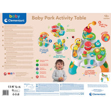 Load image into Gallery viewer, CLEMENTONI Baby Park Activity Table, Interactive Learning Toy, Toddler Activity Table, Educational Toy, Fine Motor Skills Development, Sensory Stimulation, Imaginative Play