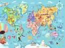 Load image into Gallery viewer, Children’s Puzzle Map of the World - 100 Pieces Puzzle