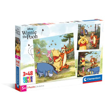 Load image into Gallery viewer, Clementoni Winnie the Pooh 3x48pc