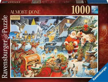 Load image into Gallery viewer, Jigsaw Puzzle Christmas "Almost Done" Limited Edition - 1000 Pieces Puzzle