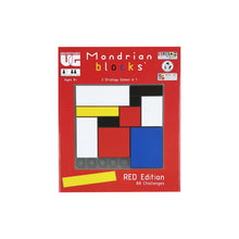Load image into Gallery viewer, Mondrian Red blocks
