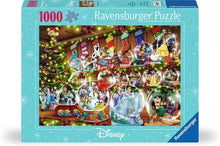 Load image into Gallery viewer, Ravensburger Disney Christmas Snowglobe Paradise - 1000 Pieces Puzzle