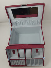 Load image into Gallery viewer, Katrina Saffiano Bonded Leather Jewellery Case