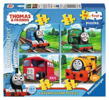 Load image into Gallery viewer, Ravensburger Thomas & Friends My First Puzzle (2, 3, 4 & 5pc)