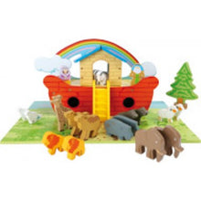 Load image into Gallery viewer, Wooden Noah´s Ark Play Set