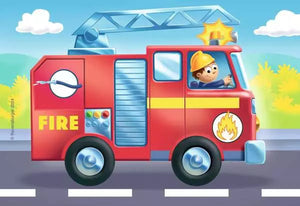 Ravensburger Rescue Vehicles - 2 + 3 + 4 + 5 Pieces Puzzle