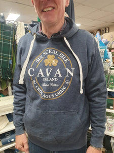 Cavan Navy Hoodie  Limited Edition Ceol agus Craic