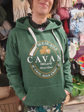 Load image into Gallery viewer, Cavan Ireland Green Hoodie Limited Edition Ceol agus Craic
