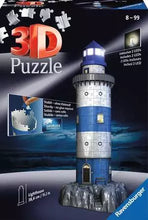 Load image into Gallery viewer, 3D Puzzle Building Lighthouse Light Up - 216 Pieces
