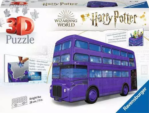 3D Puzzle Vehicle Harry Potter Knight Bus - 216 Pieces