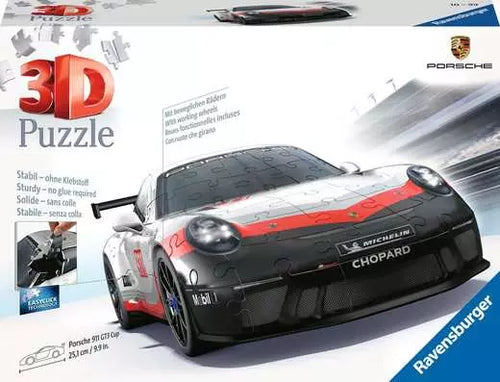3D Puzzle Vehicle Porsche GT3 Cup - 108 Pieces