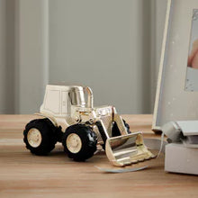 Load image into Gallery viewer, Toy bulldozer on a wooden surface with a neutral background
