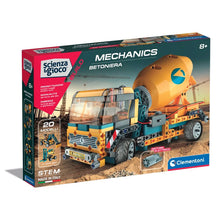Load image into Gallery viewer, Clementoni Concrete Mixer Truck Model Kit
