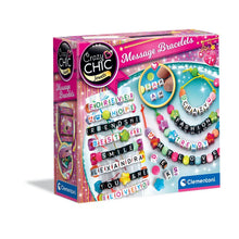 Load image into Gallery viewer, Clementoni Crazy Chic Message Bracelets Kit
