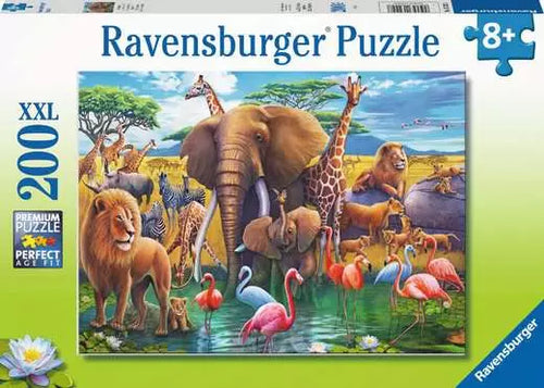 Children’s Puzzle Exotic Safari - 200 Pieces Puzzle