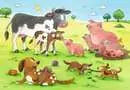 Load image into Gallery viewer, Children’s Puzzle Farm Animals - 2x12 Pieces Puzzle
