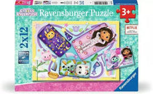 Load image into Gallery viewer, Children’s Puzzle Gabby’s Dollhouse - 2x12 Pieces Puzzle
