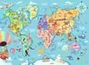 Load image into Gallery viewer, Children’s Puzzle Map of the World - 100 Pieces Puzzle
