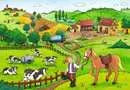 Children’s Puzzle On the Farm - 2x12 Pieces Puzzle
