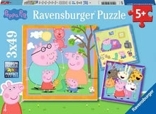 Load image into Gallery viewer, Children’s Puzzle Peppa Pig - 3x49 Pieces Puzzle
