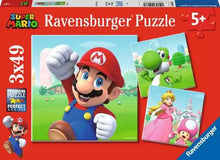 Load image into Gallery viewer, Children’s Puzzle Super Mario 2 - 3x49 Pieces Puzzle
