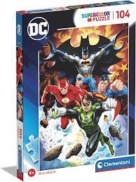 Clementoni DC Comics Justice League 104 piece jigsaw puzzle
