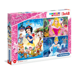 Clementoni Disney Princess 3x49pce puzzle
