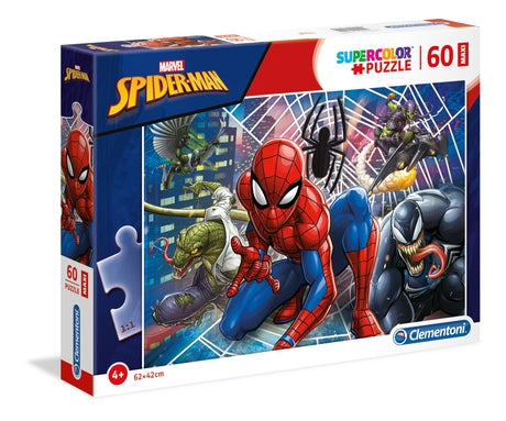 Clementoni Spiderman SuperColor 60pce puzzle