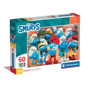 Clementoni The Smurfs 60pce puzzle