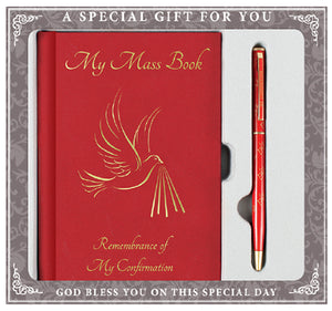 Confirmation Gift Set/Symbolic Book & Pen