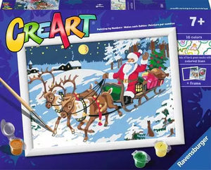 CreArt The Night Before Christmas - Paint by numbers