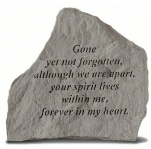 Kayberry Gone Yet Not Forgotten Memorial Stone Memorial Stone with Heartfelt Tribute Remembering Loved Ones 