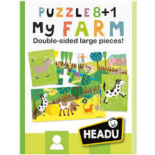 Headu Puzzle 8+1 Farm Puzzle