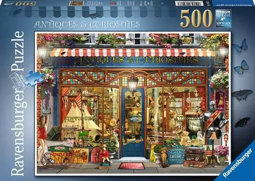 Jigsaw Puzzle Antiques & Curiosities - 500 Pieces Puzzle