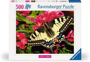 Ravensburger puzzle box with a butterfly and flowers on the cover