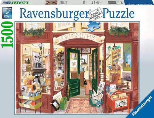 Jigsaw Puzzle Wordsmith's Bookshop - 1500 Pieces Puzzle