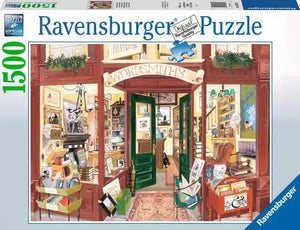 Jigsaw Puzzle Wordsmith's Bookshop - 1500 Pieces Puzzle