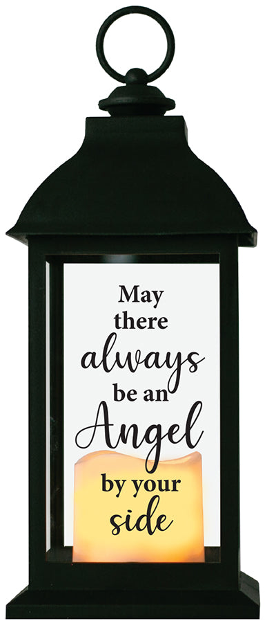 Memorial Lantern with Led Candle - Always An Angel