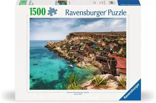 Ravensburger Popeye Village, Malta - 1500 Pieces Puzzle