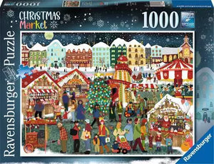 Ravensburger Jigsaw Puzzle Christmas Market - 1000 Pieces Puzzle
