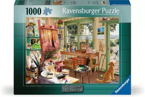 Ravensburger My Haven No.11, The Artist's Shed - 1000 Pieces Puzzle