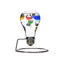 Widdop Light Bulb Galileo on Metal Stand 14cm