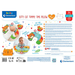 BABY CLEMENTONI FOR YOU - KITTY CAT TUMMY TIME PILLOW