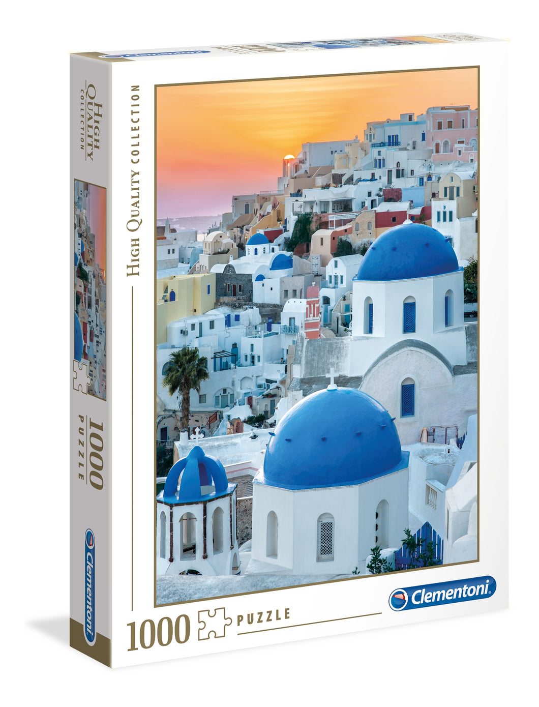Clementoni Santorini - 1000pcs jigsaw puzzle