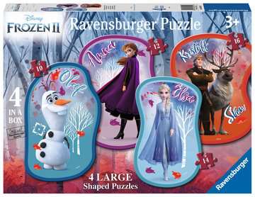 Ravensburger Disney™ Frozen 2, 4 Large Shaped Jigsaw Puzzles