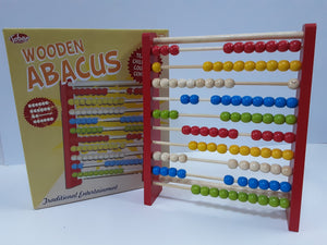 wooden abacus counting frame